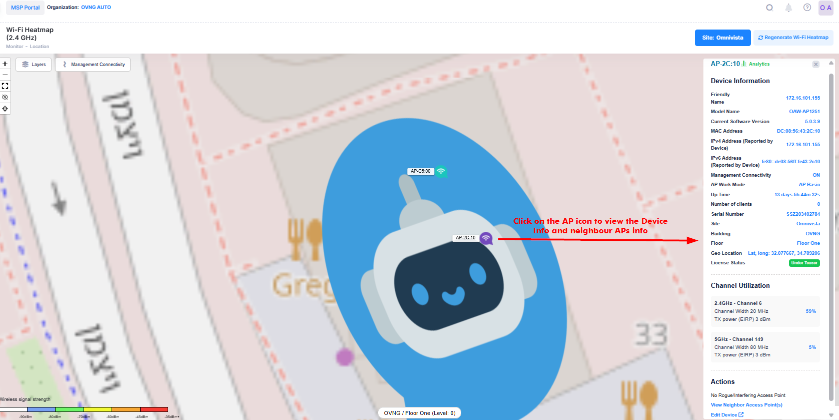 Wi-Fi Heatmap device info - OmniVista Cirrus 10.5.1-20250730-104016.png