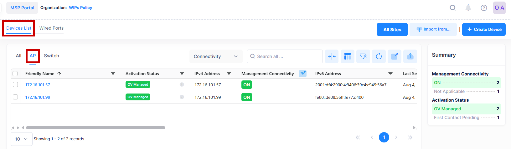 AP up counter detail Device catalog - OmniVista Cirrus 10.5.1-20250804-145209.png