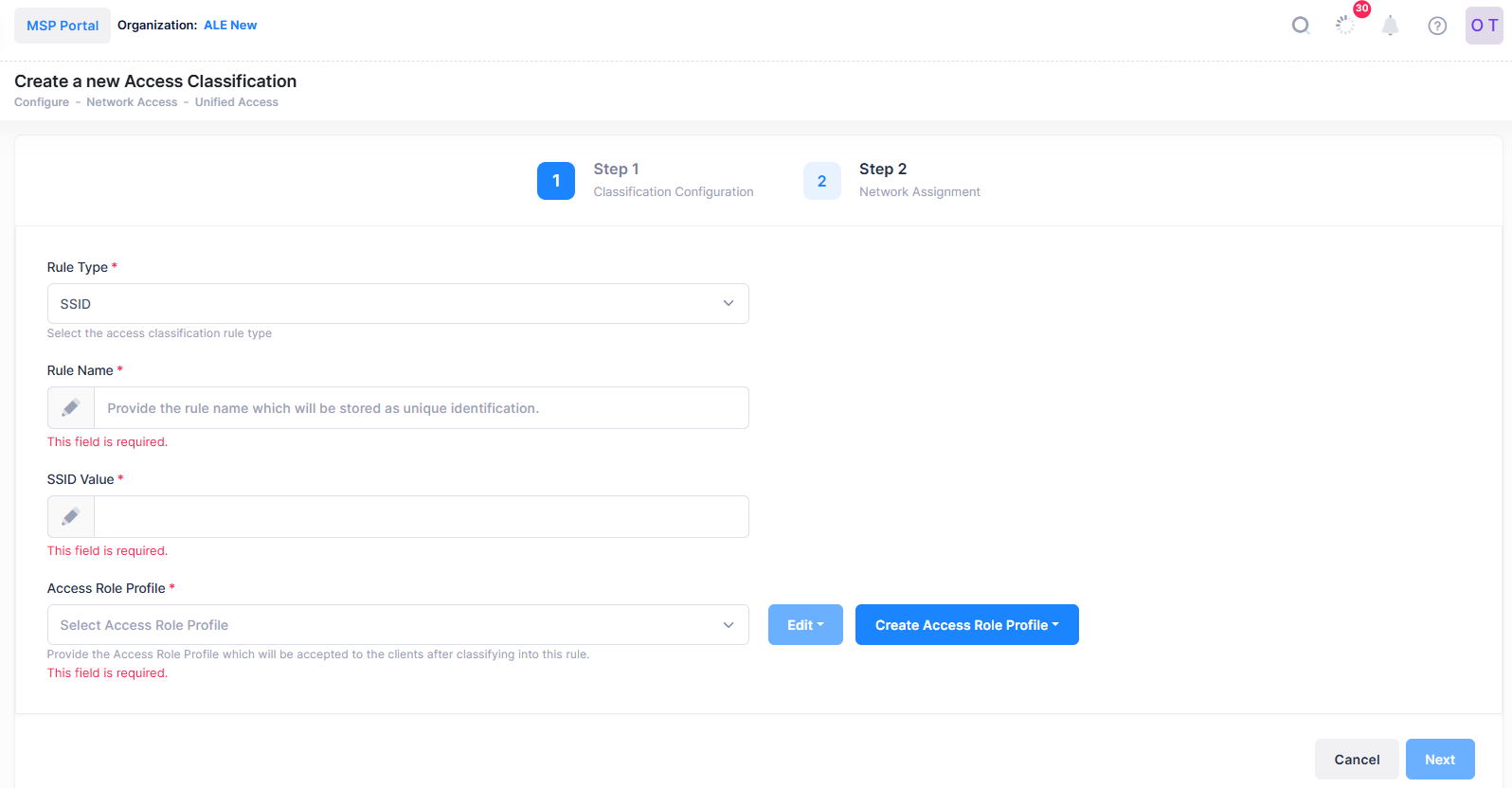 create new access classification OV 10.5.2-1-20251217-171200.png