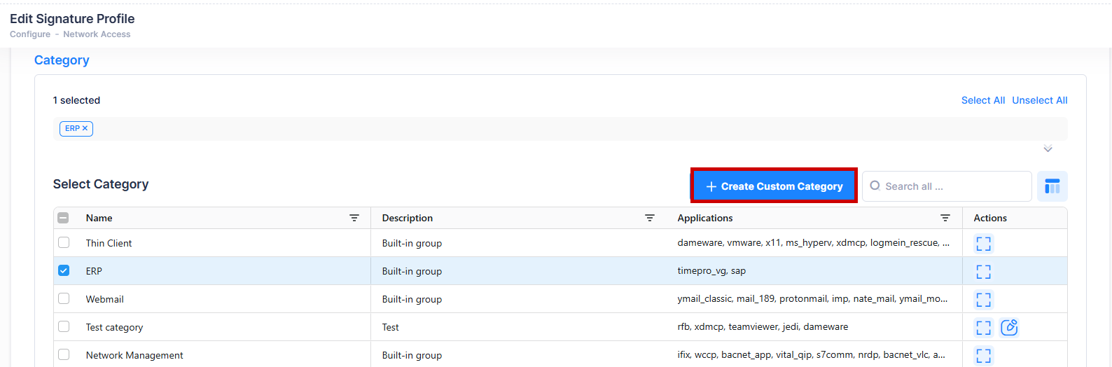 Application Visibility sig. profile custom category - OmniVista Cirrus 10.5.1-20250709-155557.png