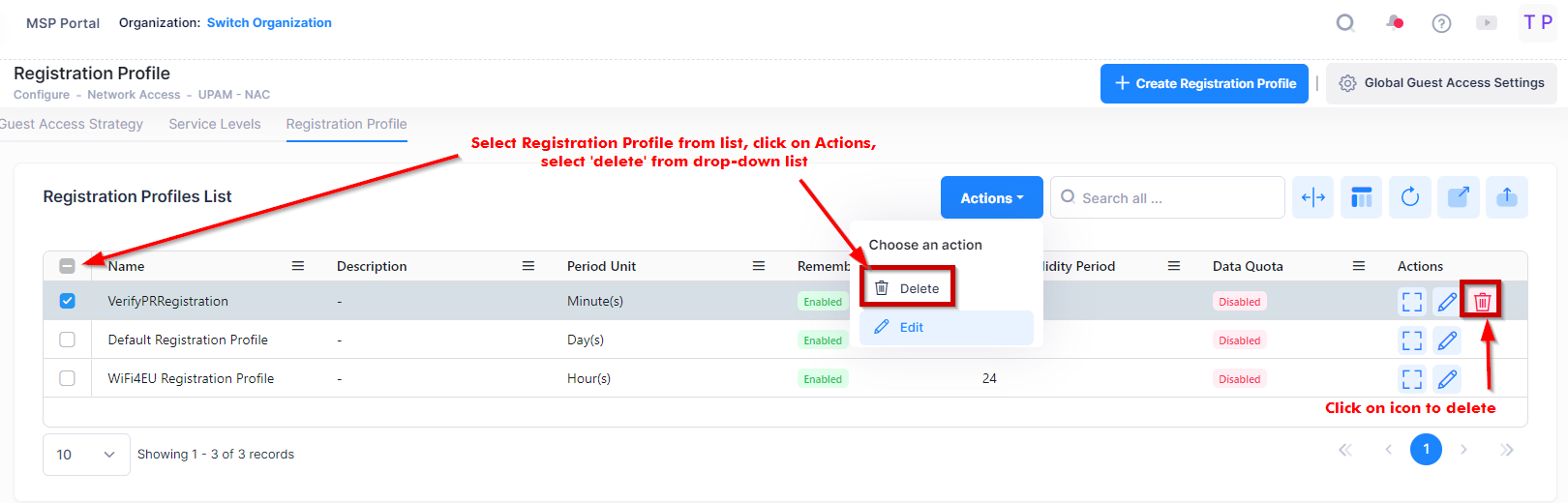 Registration Profile-delete - OmniVista Cirrus 10.4.2-20240418-072950.png