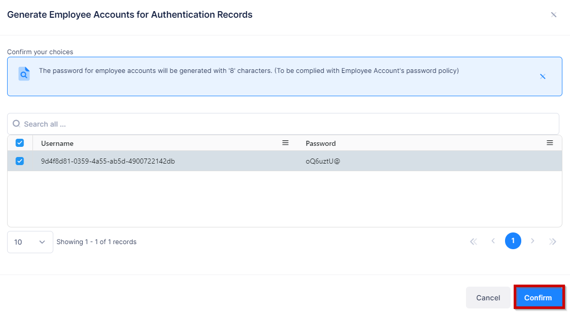 add employee account screen- history Authentication Record - OmniVista Cirrus 10.4.2-20240213-082344.png