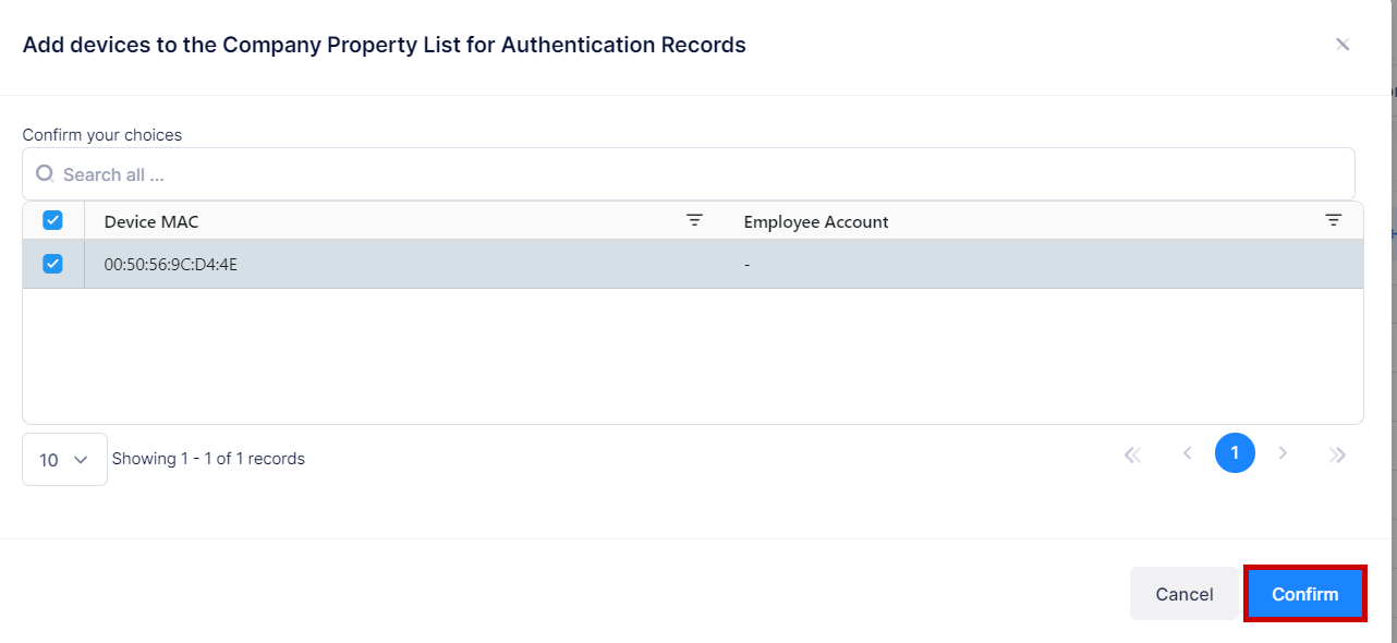 Authentication Record CP confirm - OmniVista Cirrus 10.4.3-20241018-082206.png