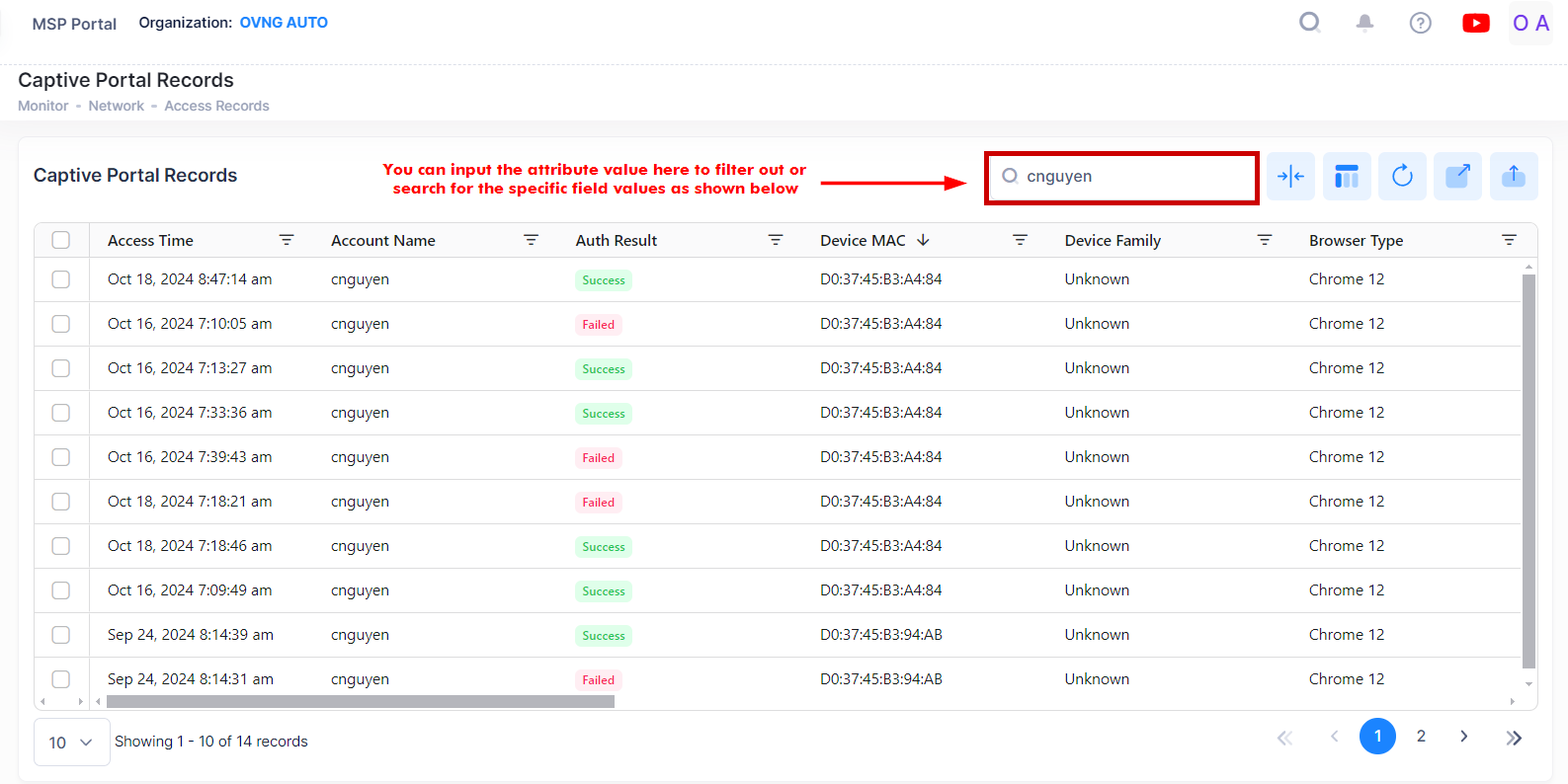 Captive Portal Records-search by attribute value - OmniVista Cirrus 10.4.3-20241018-165949.png