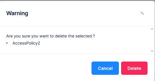 Access Policies delete confim - OmniVista Cirrus 10.4.3-20241218-162516.png