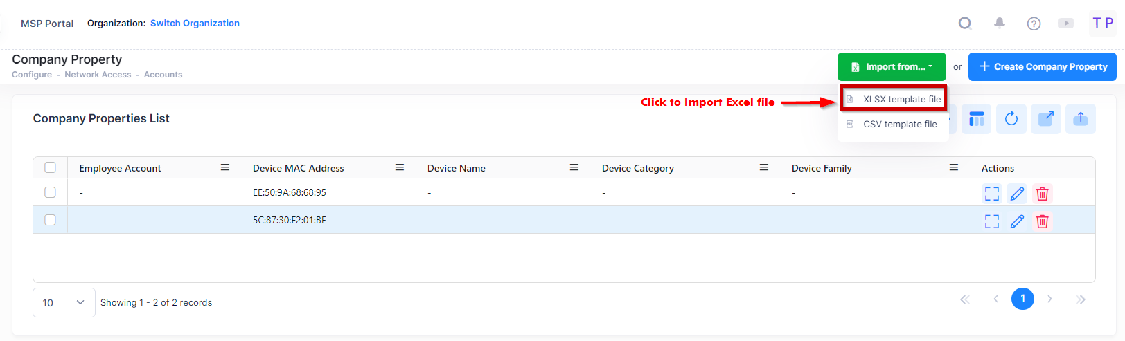 Company properties import excel file - OmniVista Cirrus 10.4.2-20240409-145525.png