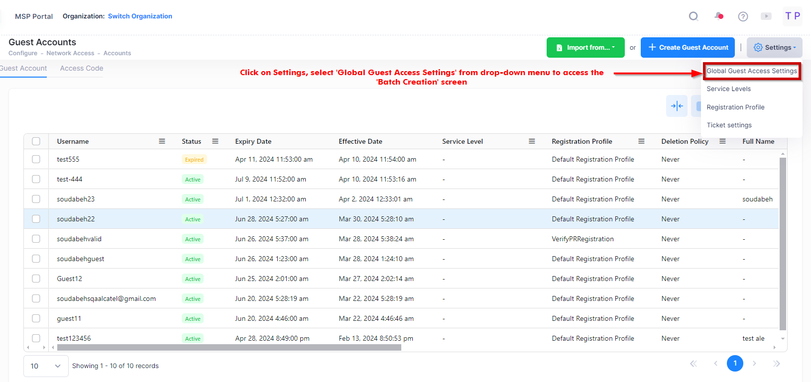 Guest Accounts-global settings - OmniVista Cirrus 10.4.2-20240412-115822.png