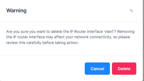 deleteIP router intrface confirm-VLANs - OmniVista Cirrus 10.4.3-20240829-165922.png