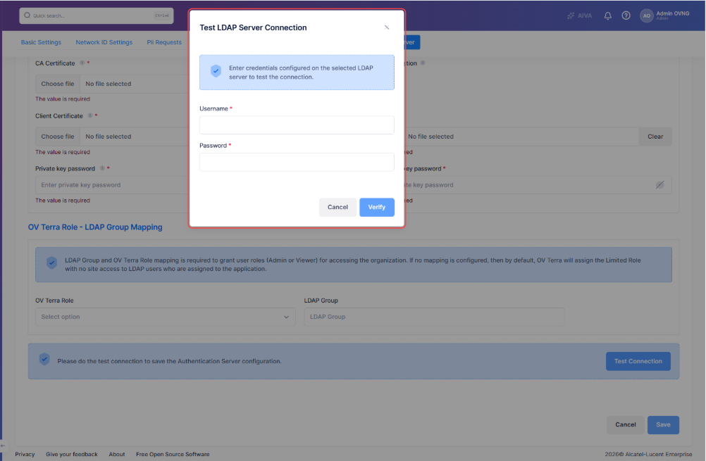 test connection for LDAP OVT 10.6.1-20260706-165843.png