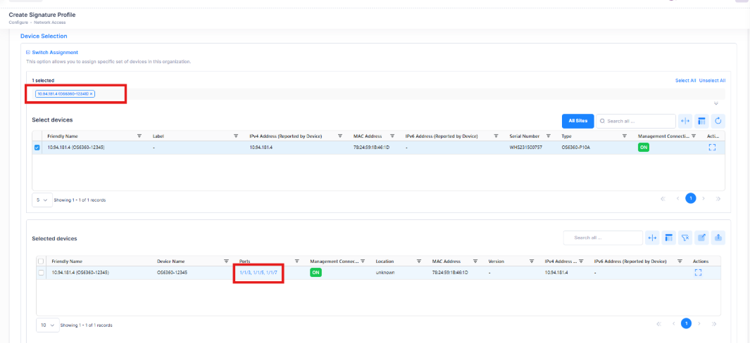 Sig. profile switch ass. list with port details OVC 10.5.2-20260119-132618.png