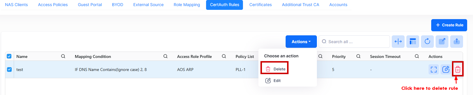 delete a rule certauth rule OVC 10.6.1-20260618-161222.png