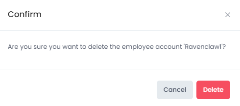 Confirm delete-Employee Accounts - OmniVista Cirrus 10.3-20230130-104240.png