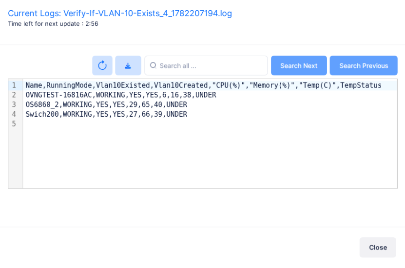 view consolidated logs OVC 10.6.1-20260812-071226.png