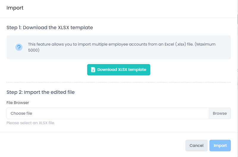 Employee Accounts -import from excel details- OmniVista Cirrus 10.3-20230320-073037.png