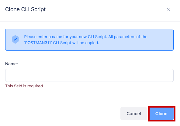 Clone CLI script screen OVC 10.6.1-20260727-183810.png
