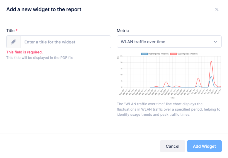 add a new widget-Create report - OmniVista Cirrus 10.5.1-20250728-161229.png